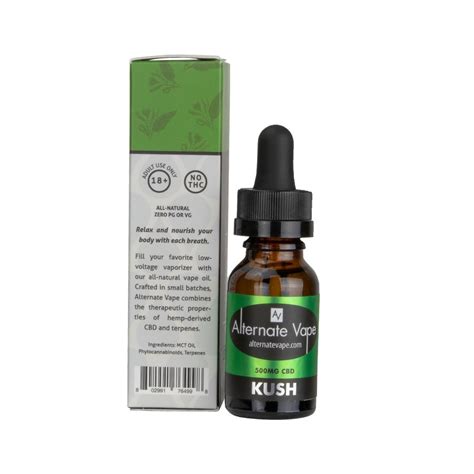 Our alternate vape contains terpenes to enhance & maximize the cbd healing benefits. CBD E-liquid | 15ml (500mg CBD) | Alternate Vape