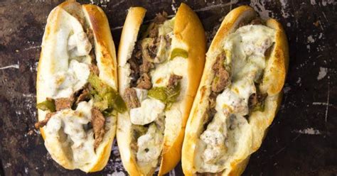 Then, you cut up onions and peppers thinly. Philly Cheese Steak Recipe: Delicious, Easy, Crockpot ...