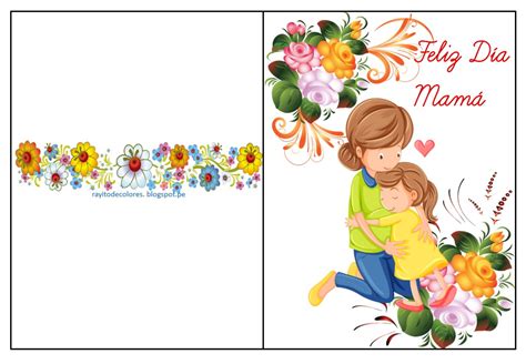 Tarjetas Para El Dia De La Madre Para Imprimir Y Colorear Varias