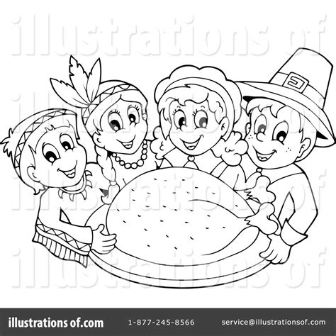 thanksgiving clipart 1124494 illustration by visekart