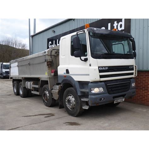 Daf Cf85410 8 X 4 Tipper Manual Gearbox 2013 Commercial Vehicles