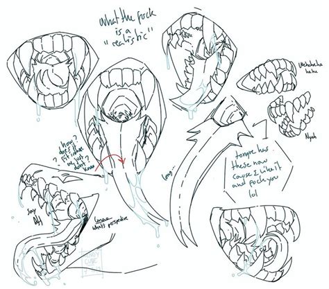 Pin By Darynn Earls On Teeth Concept Art Drawing Creature Concept