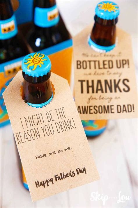 If father's day sneaked up on you, don't fear: 24 DIY Father's Day Gifts - Homemade Gift Ideas for Dad