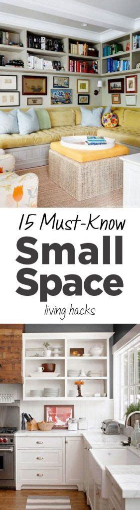 Small Space Living Small Space Living Hacks Organization