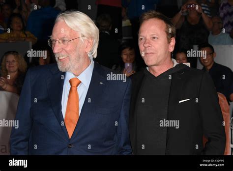 Donald Sutherland And Kiefer Sutherland Hi Res Stock Photography And