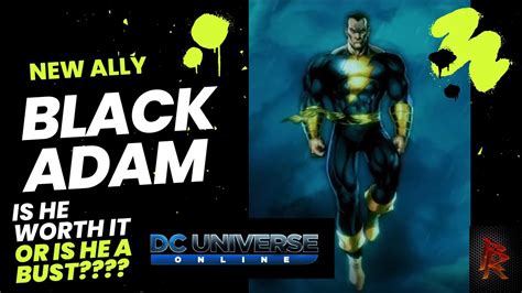 New Dcuo Black Adam Ally Damage Passives And Review Youtube