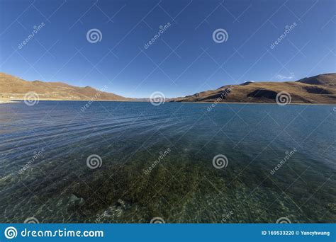 The Turquoise Lake In China Stock Photo Image Of Lake China 169533220