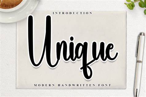 Unique Font By Inermedia Studio · Creative Fabrica