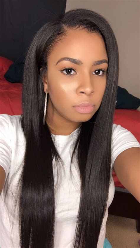 10 Long Black Sew Ins Fashionblog