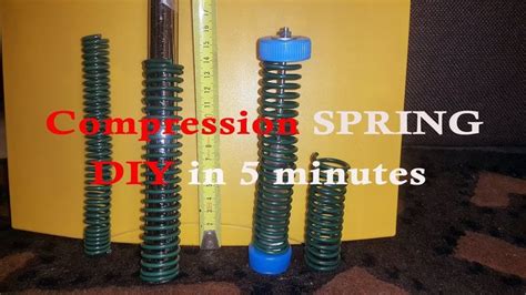 Diy Compression Spring For Rc Car Shock Absorber Diy Without Specia