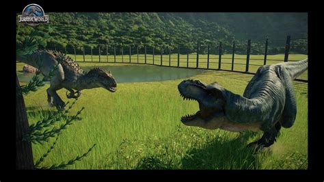 인도미누스렉스 사냥하기 쥬라기월드 에볼루션2 Hunting Indominus Rex Jurassic World Evolution 2 Youtube