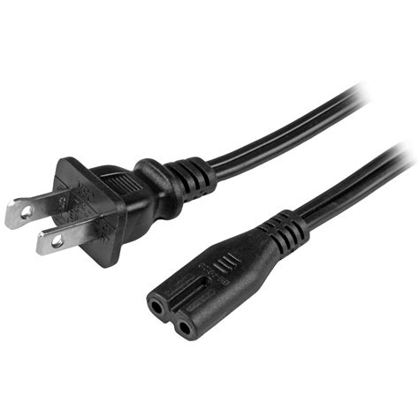 10 Ft Standard Laptop Power Cord Nema 1 15p