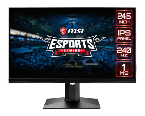 Msi Unleashes 240 Hz Usb C Gaming Monitor With Hdr Toms Hardware