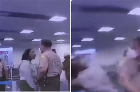 Watch Florida Police Officer Hits Woman In The Face