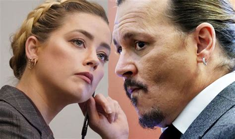 Johnny Depps Security Guard Says Amber Heard Struck Actor With Closed