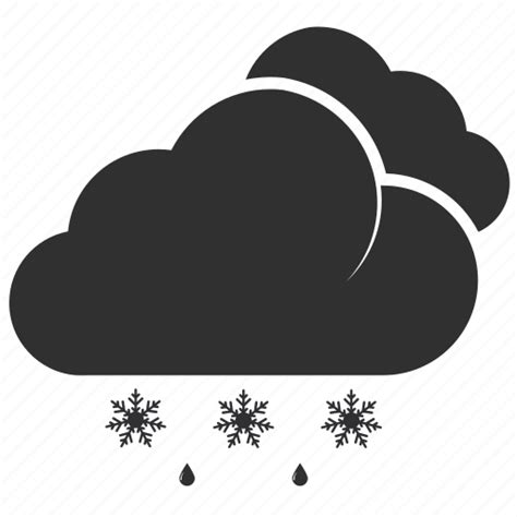 Clouds Frost Meteorology Rain Snow Snowflake Weather Icon