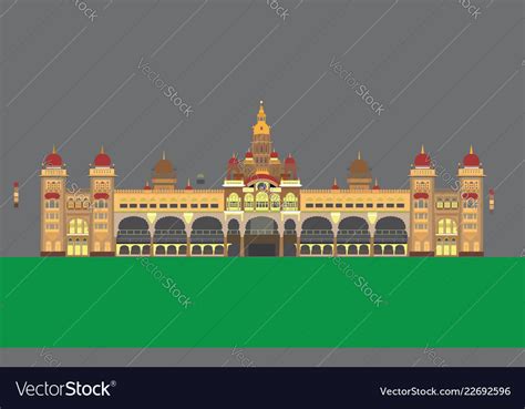 Mysore Palace Cartoon Images ಮಸರ ಅರಮನ also known as amba vilas palace is a palace