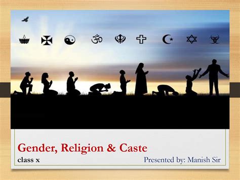 gender religion and caste 10 th class ppt and revision notes