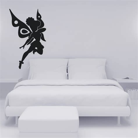 Wall Decals For Kids Silhouette Fairy Wall Decal Ambiance