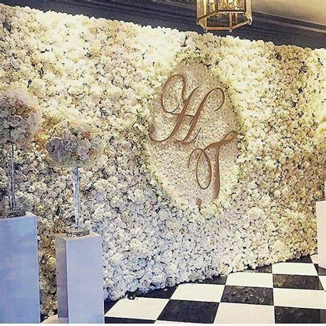 I Do On Twitter Major Wedding Flower Wall Inspiration Via
