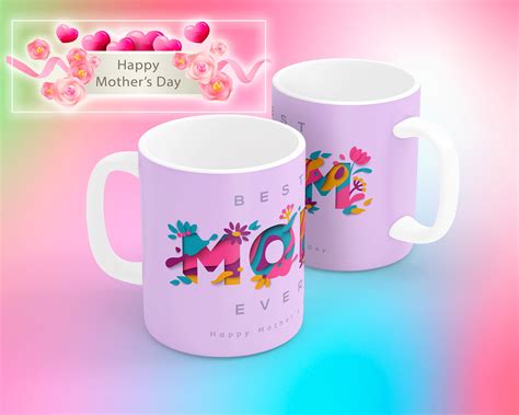Digital Sublimation Mothers Day Mug Design Sublimation Mug Etsy