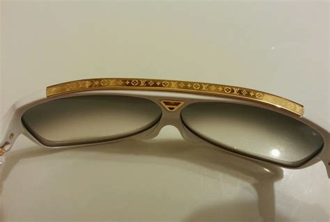 Louis Vuitton Off White Sunglasses