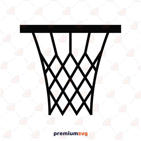 Basketball Hoop Svg Cut File Instant Download Premiumsvg