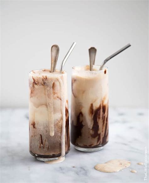 Boozy Whiskey Ice Cream Floats The Little Epicurean