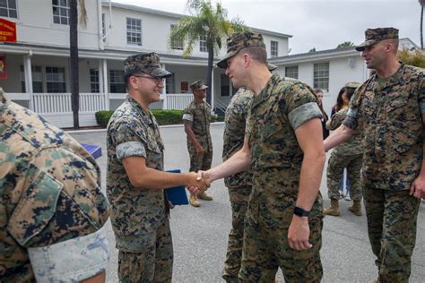 Dvids Images Us Marines Awarded Navy And Marine Corps Achievement