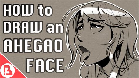 How To Draw An Ahegao Face Tutorial Youtube