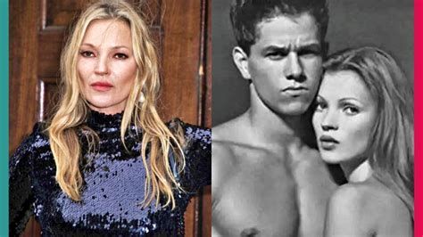 Kate Moss Says She Felt Scared Posing Topless For Calvin Klein Alongside Mark Wahlberg