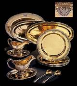 Pictures of Silver Serving Plates