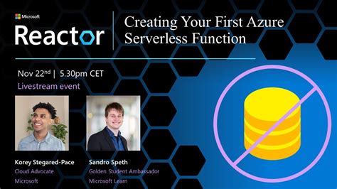 Creating Your First Azure Serverless Function Youtube
