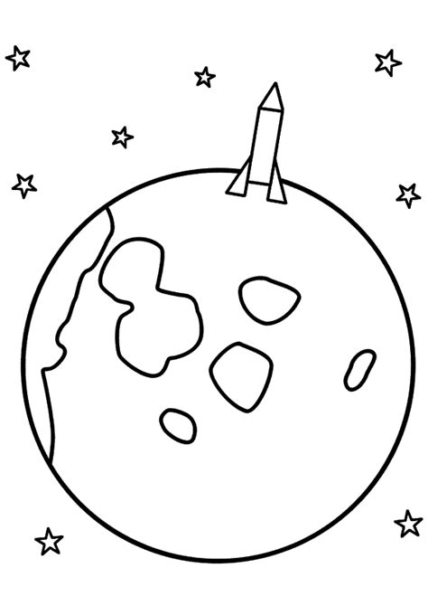 Here is rocket coloring pages idea for you. Free Printable Solar System Coloring Pages For Kids