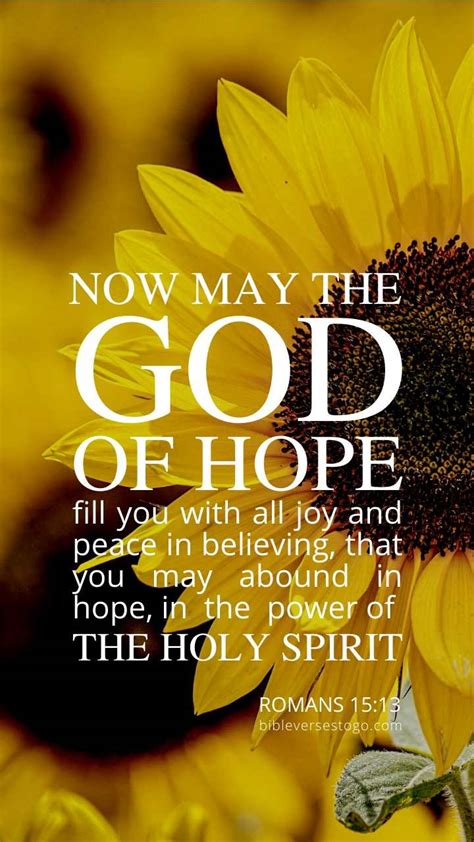 4,835 likes · 8 talking about this. Sunflower Romans 15:13 Phone Wallpaper - FREE - Bible ...