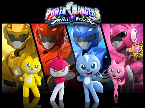 Power Rangers Mini Force By Joeshiba On Deviantart Power Rangers