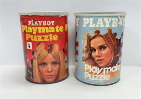 Vintage Playboy Puzzles Feb Lorrie Menconi April Barbara Hillary Picclick