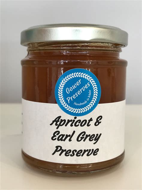 Apricot And Earl Grey Preserve — Gower Preserves