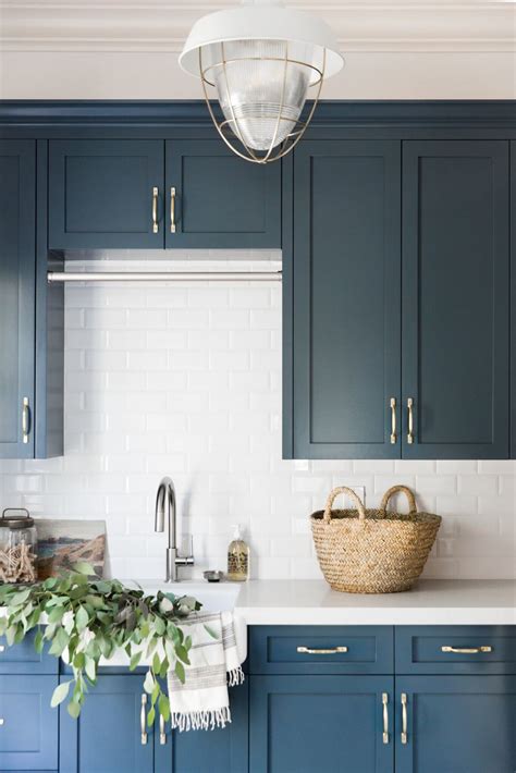 Painting Ideas Blue Kitchen Cabinet Colors Apartment Therapy