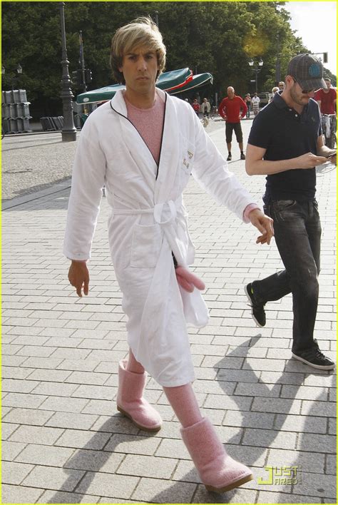 Sacha Baron Cohen Pink Bruno Body Suit Photo 2001991 Sacha Baron