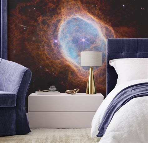Southern Ring Nebula Wall Mural Space Wallpaper Murals Eazywallz