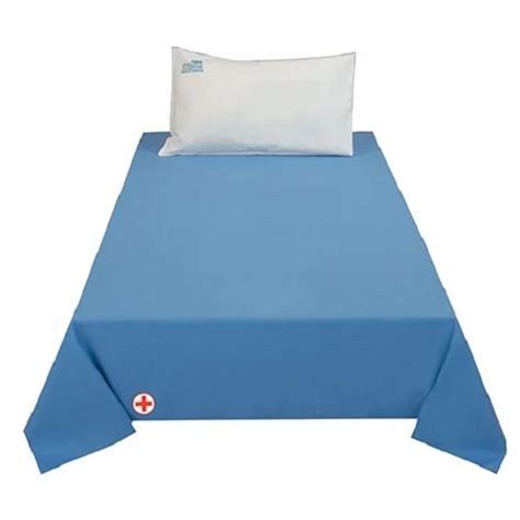 Blue Cotton Plain Woven Hospital Bed Sheet At Best Price In Mumbai