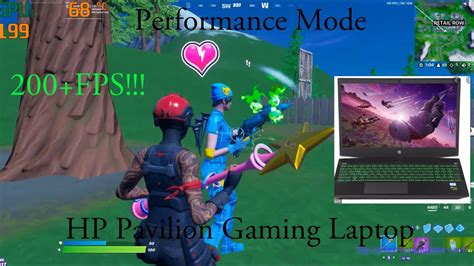 Fortnite Fps Test On Hp Pavilion Gaming Laptop Gtx 1650 Youtube