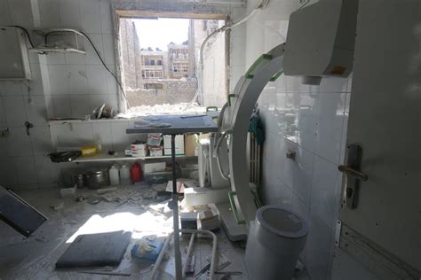 6 Hospitals Bombed Around Aleppo Syria In 1 Week Rights Group Nbc News