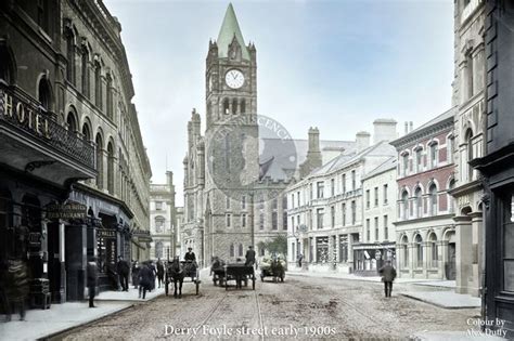 Old Photos Of Derry Restored To Their Former Glory By Local Man