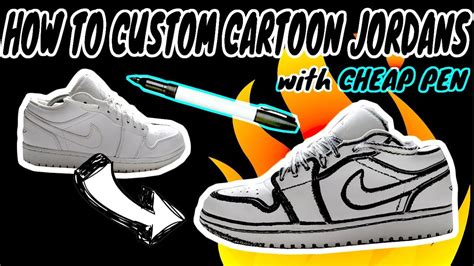 In today's video, i show the behind the scenes process of creating these cartoon drip jordan 1's! Custom Cartoon Jordans!!! (CHEAP MARKER PEN) - YouTube