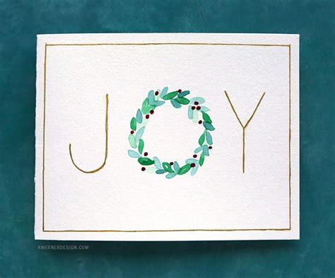One of the most delightful christmas traditions is sending your friends and family holiday greeting cards. Easy DIY Christmas Cards! LAST MINUTE CARD IDEAS! - kwernerdesign blog