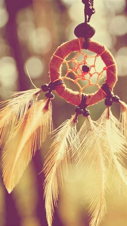 Dreamcatcher Iphone Catcher Dream Wallpapers Backgrounds Feathers