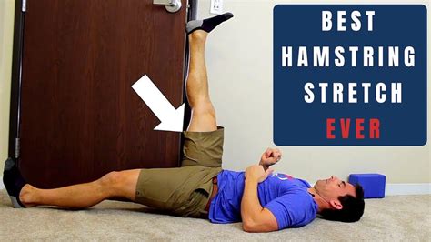 This Hamstring Stretch Is The Best Way To Loosen Up And Relieve Tension Youtube