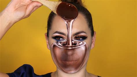 Chocolate Overdose Illusion Makeup Tutorial Youtube